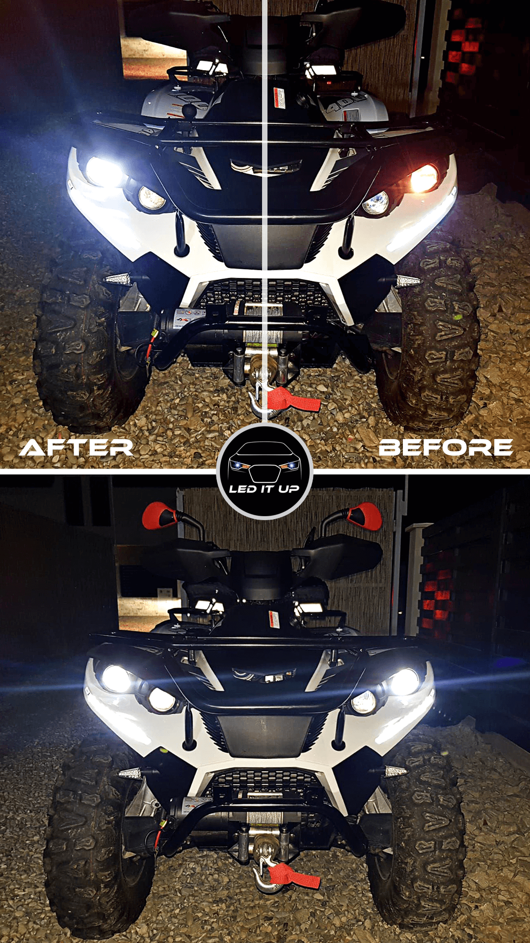 Pozitii fata ATV Linhai DragonFly 400S 4×4 (2018)