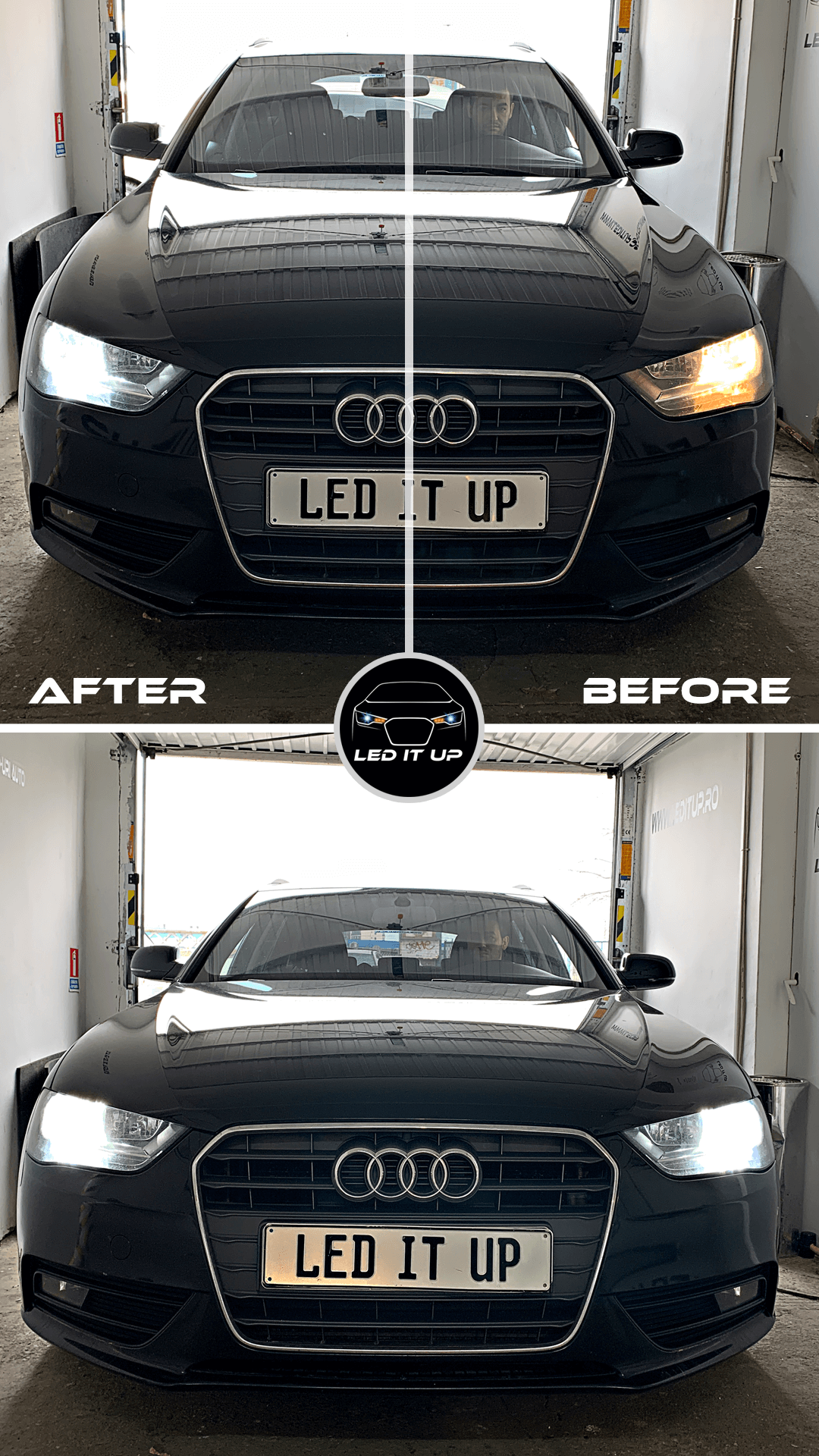 Faza scurta Audi A4 B8 FL (2014)