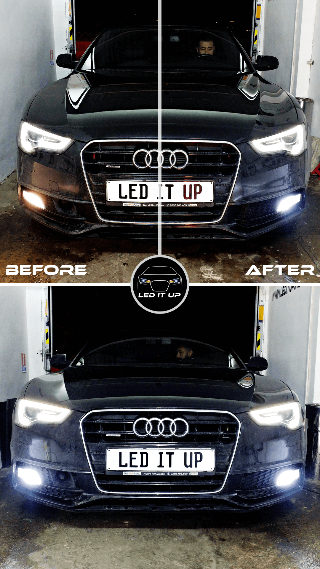 Proiectoare ceata Audi A5 B8 FL (2015)