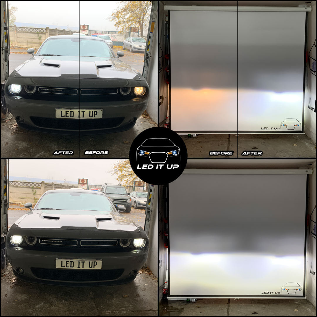 Faza scurta & faza lunga Dodge Challenger 3rd. Gen. (Facelift – 2015)