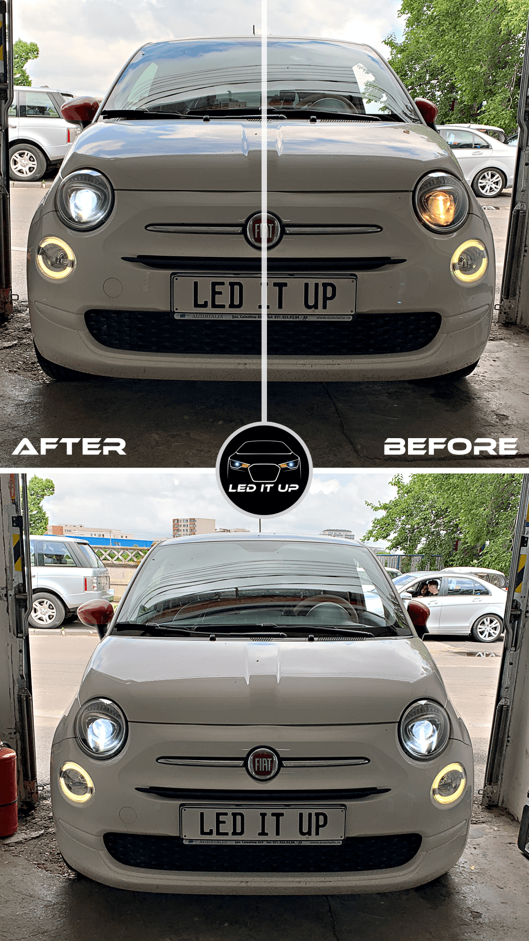 Faza scurta Fiat 500 FL (2016)