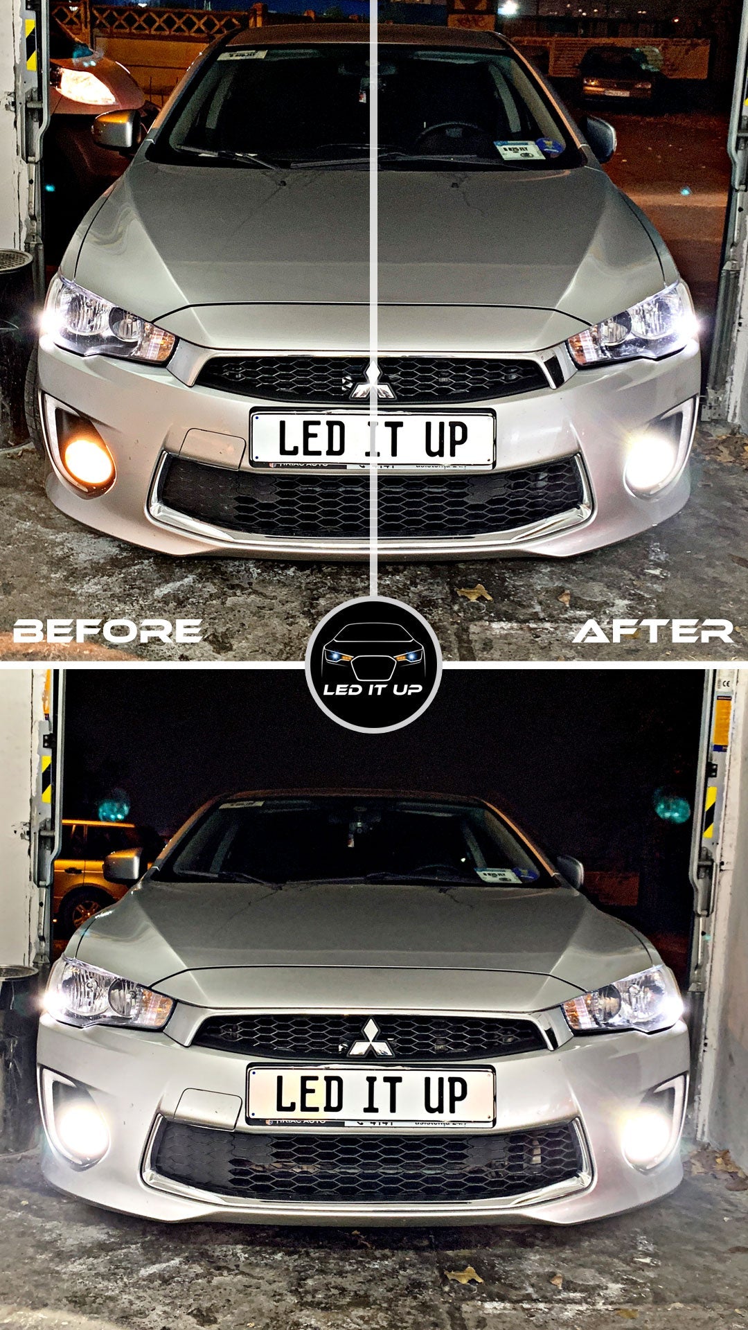 Proiectoare ceata Mitsubishi Lancer X (Facelift – 2016)