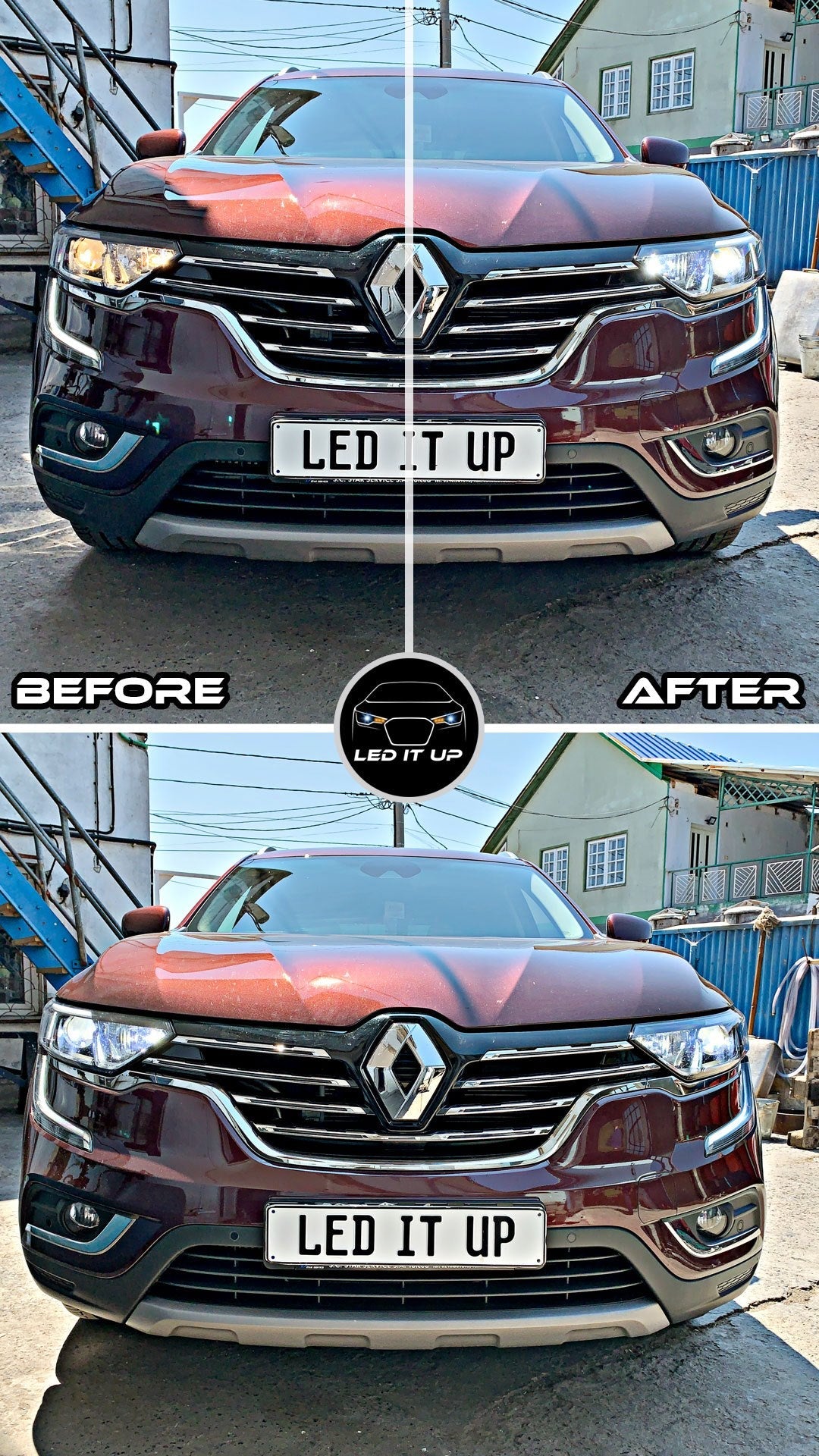 Faza lunga Renault Koleos 2 NonFL (2019)