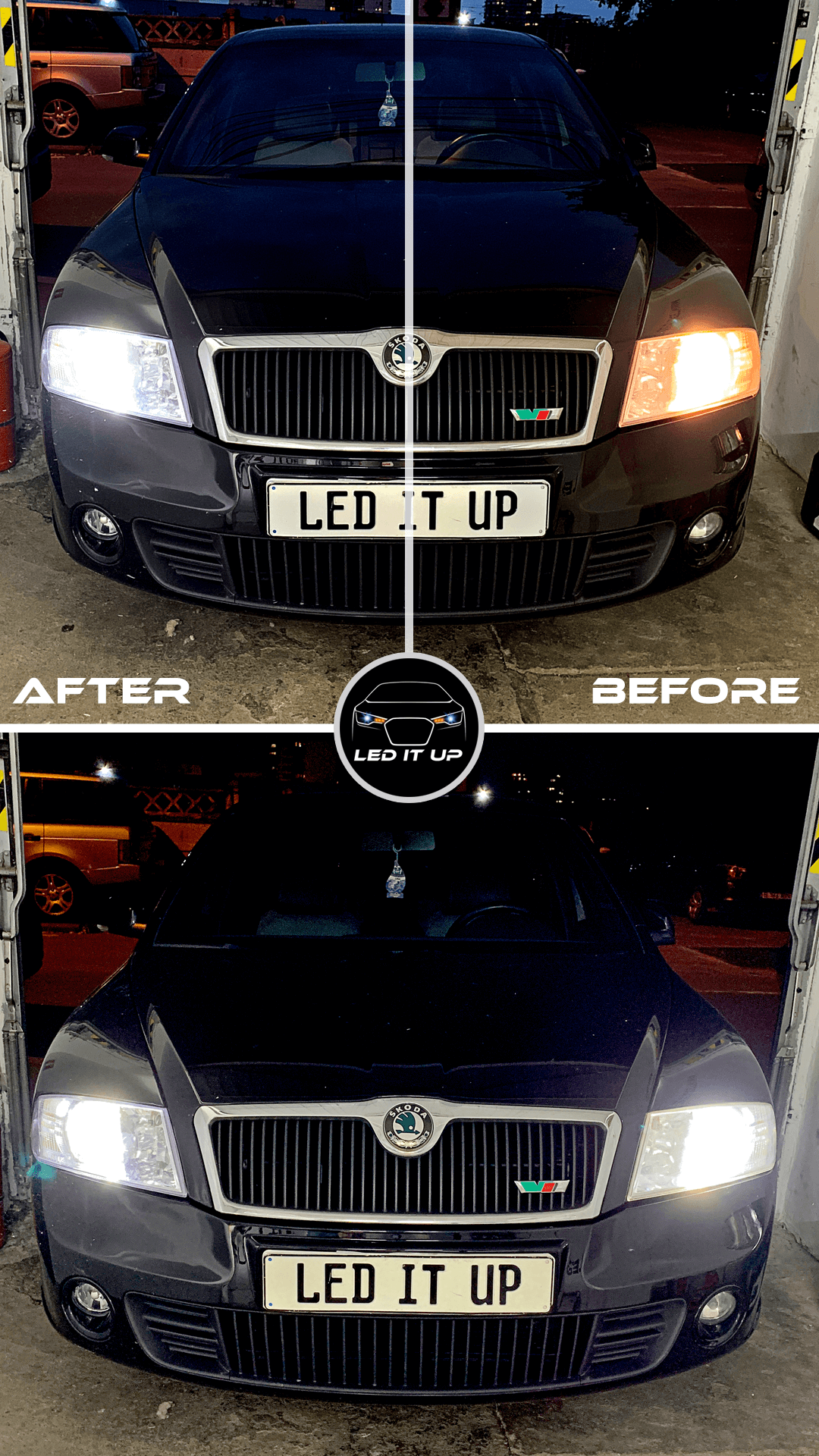 Faza scurta Skoda Octavia 2 VRS (2007)