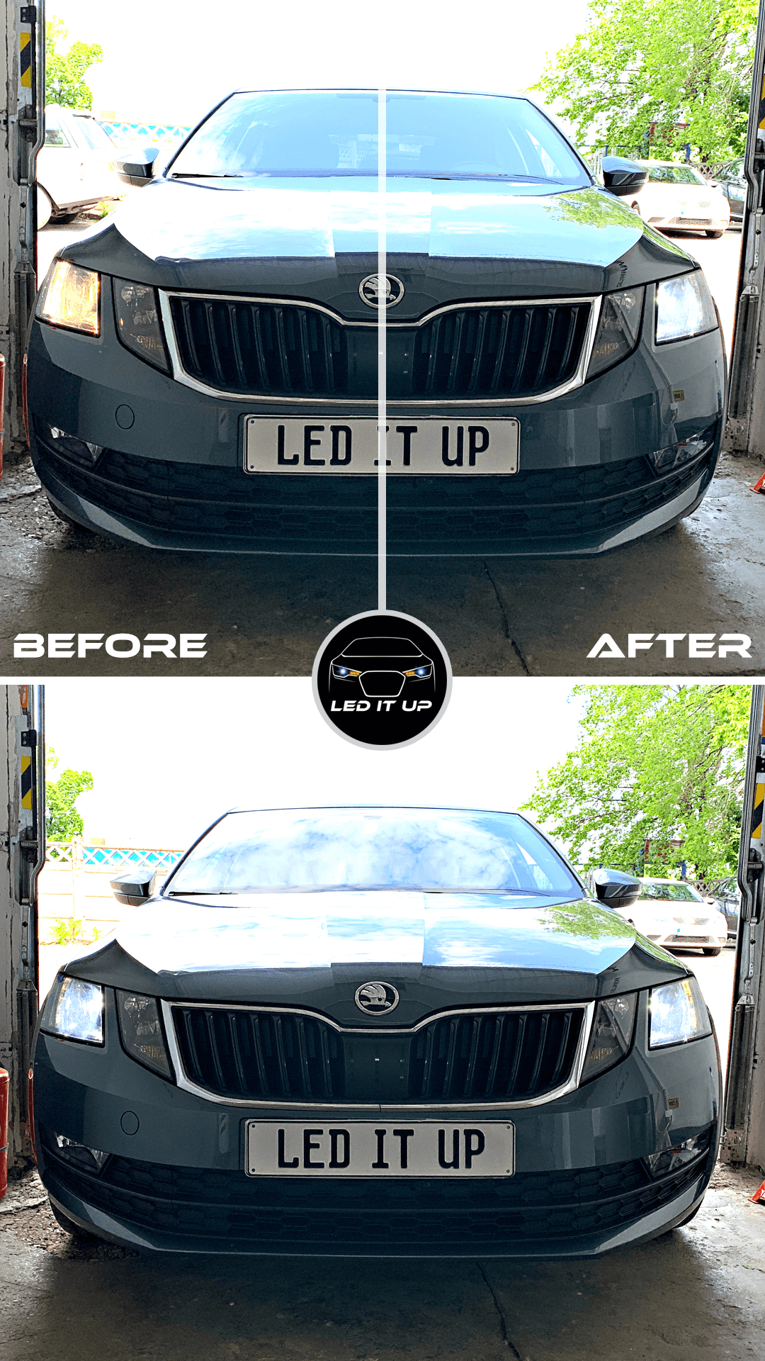 Faza scurta Skoda Octavia 3 FL (2018)