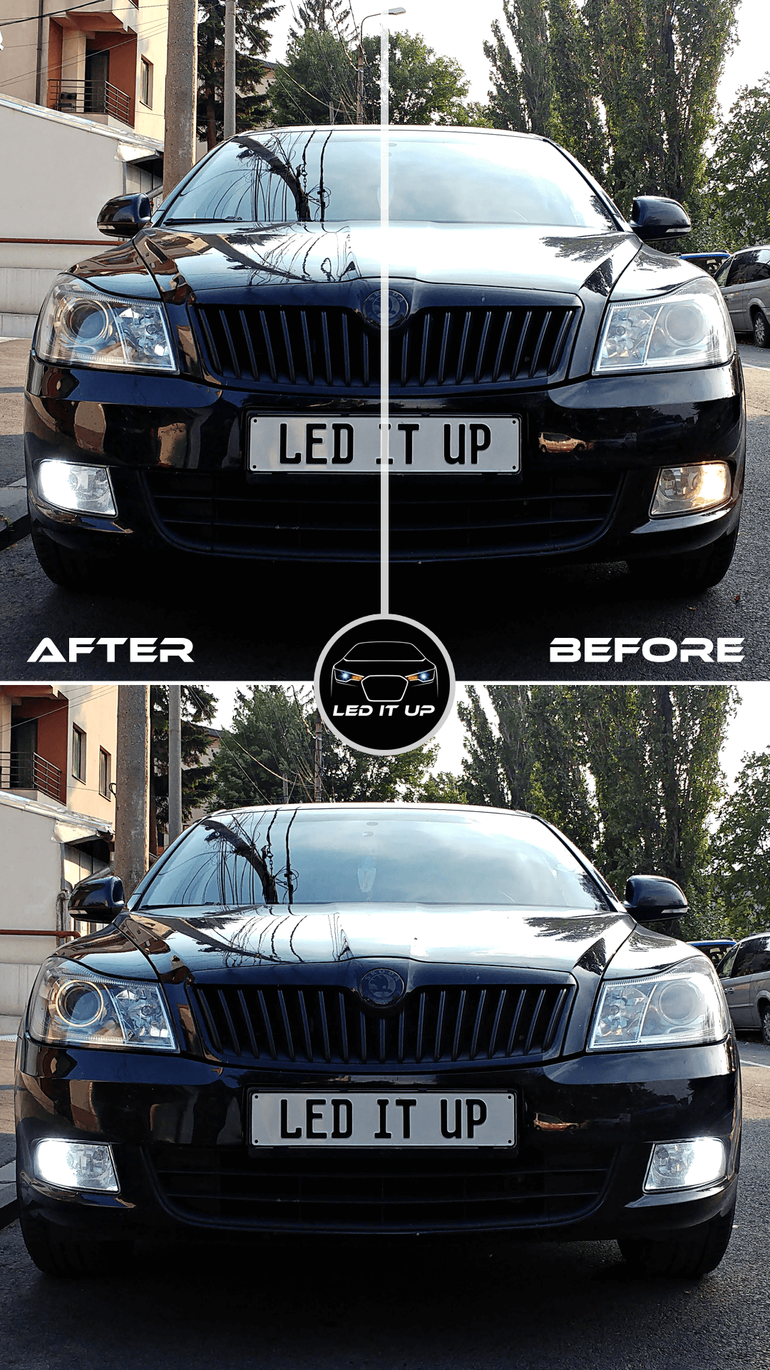 DRL Skoda Octavia 2 1Z FL (2012)