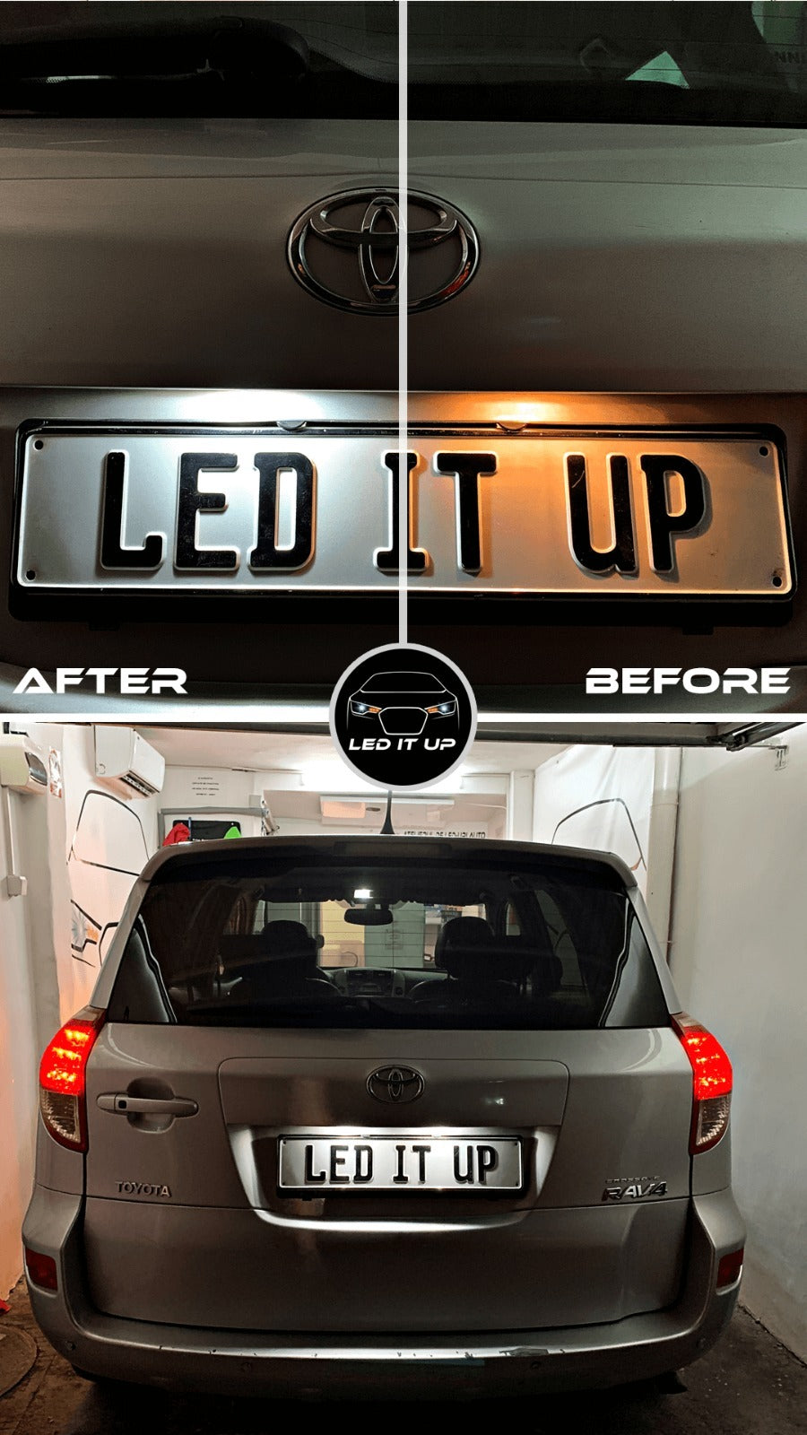 Numar inmatriculare Toyota RAV4 3rd. Gen. PreFL (2008)