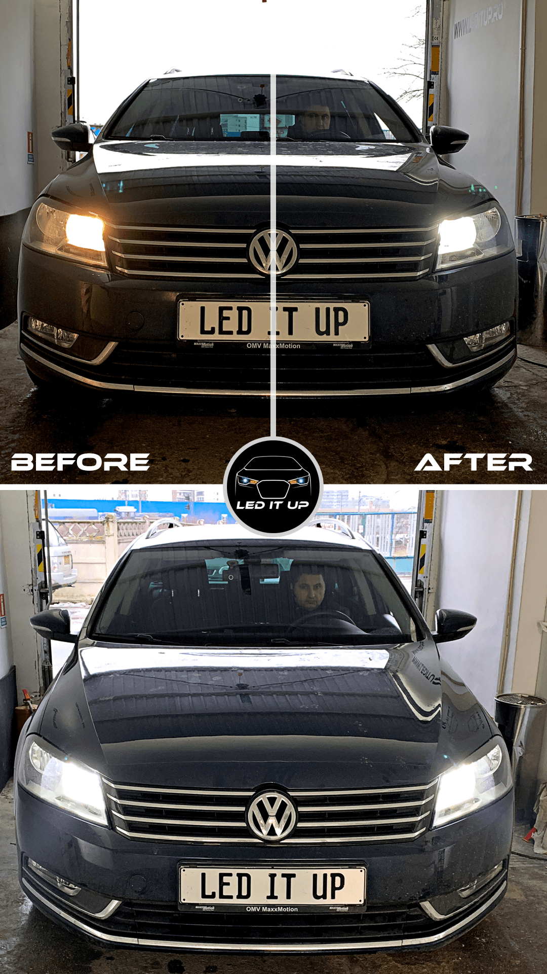 Faza lunga VW Passat B7 Variant (2013)