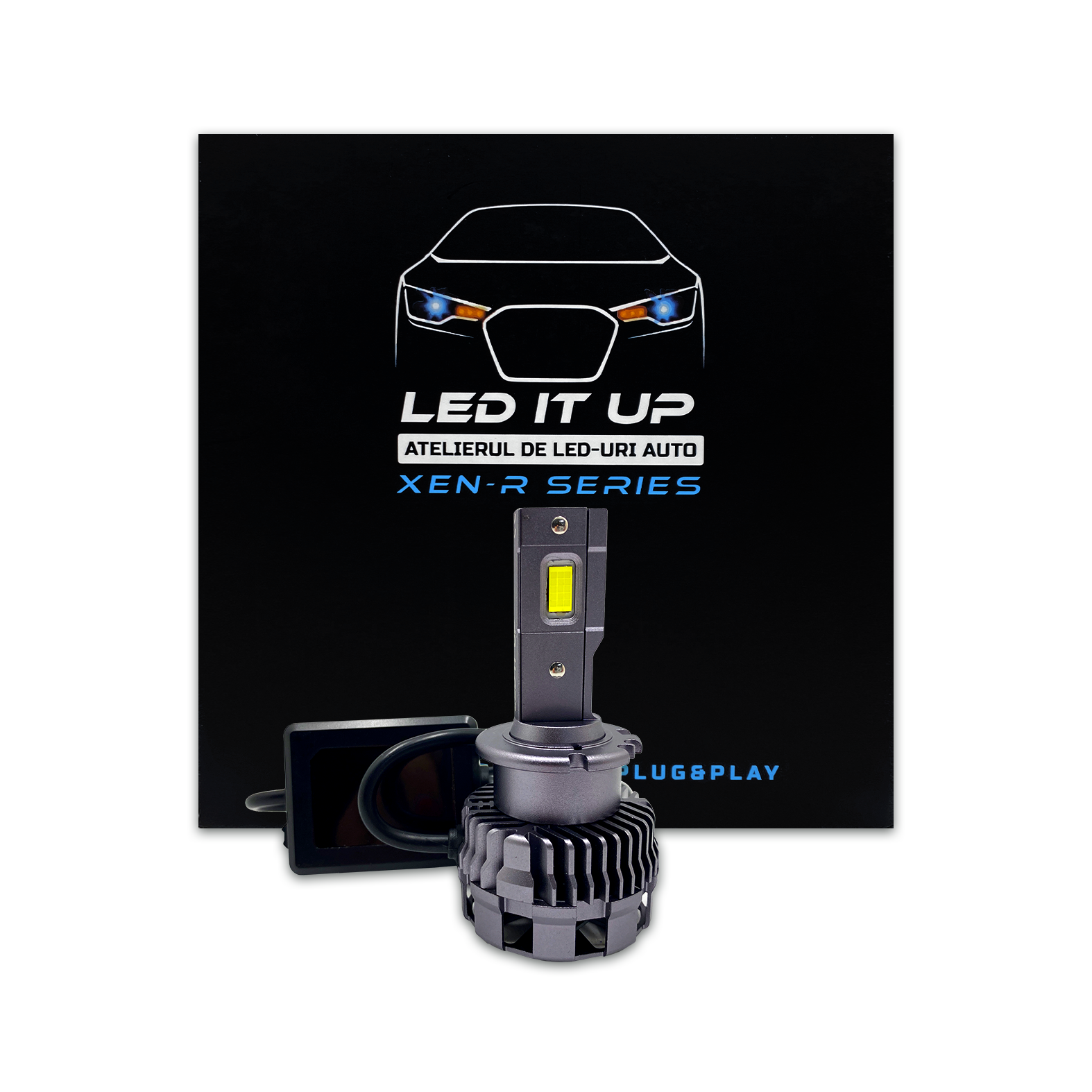 D2r Led Kit Kit LED D2S / D2R / D4S / D4R XEN-R Series V2 6.000K, 8.000 lumens ...