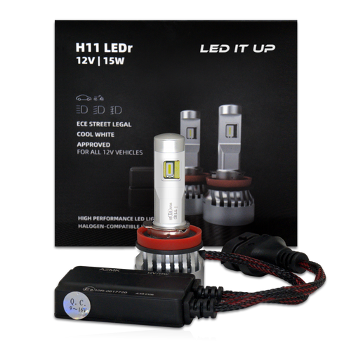 Kit LED H11 Street Legal Series V1 6.000K, 2.700 lumens / set